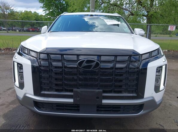 KM8R4DGE6SU848279 2025 HYUNDAI PALISADE White ხელსაწყოთა პანელის ხედი
