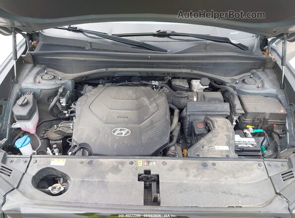 KM8R4DGE7PU577272 2023 HYUNDAI PALISADE Gray Հետևի տեսք