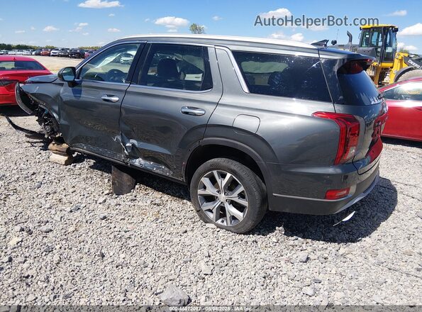 KM8R4DHE0MU264199 2021 HYUNDAI PALISADE Pewter Задняя левая четверть