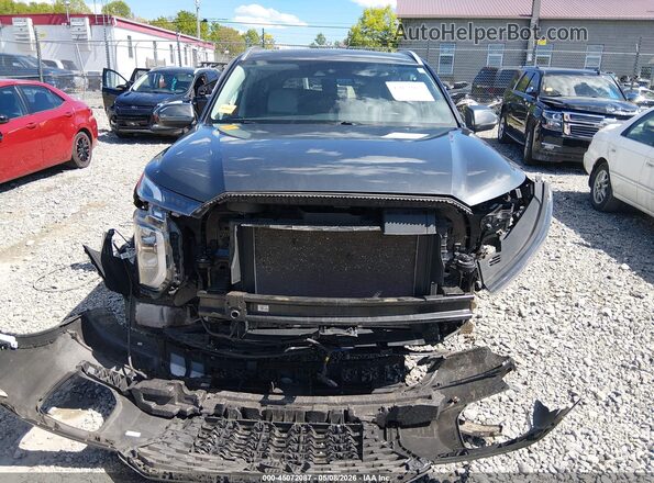 KM8R4DHE0MU264199 2021 HYUNDAI PALISADE Pewter Вид спереди