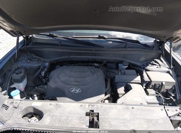 KM8R4DHE0MU264199 2021 HYUNDAI PALISADE Pewter Вид сзади