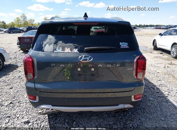 KM8R4DHE0MU264199 2021 HYUNDAI PALISADE Pewter 