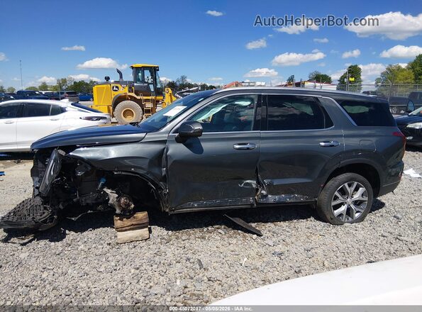 KM8R4DHE0MU264199 2021 HYUNDAI PALISADE Pewter Панорамный вид салона 360°