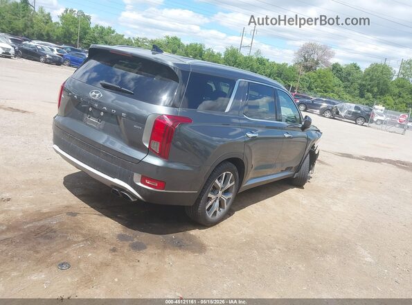 KM8R4DHE2MU320949 2021 HYUNDAI PALISADE Gray 