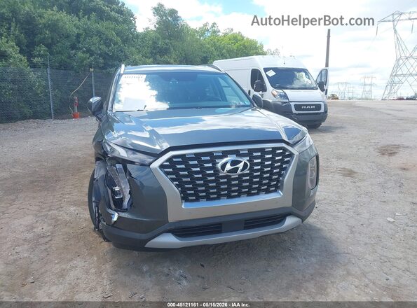KM8R4DHE2MU320949 2021 HYUNDAI PALISADE Gray 