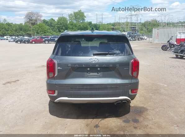 KM8R4DHE2MU320949 2021 HYUNDAI PALISADE Gray 