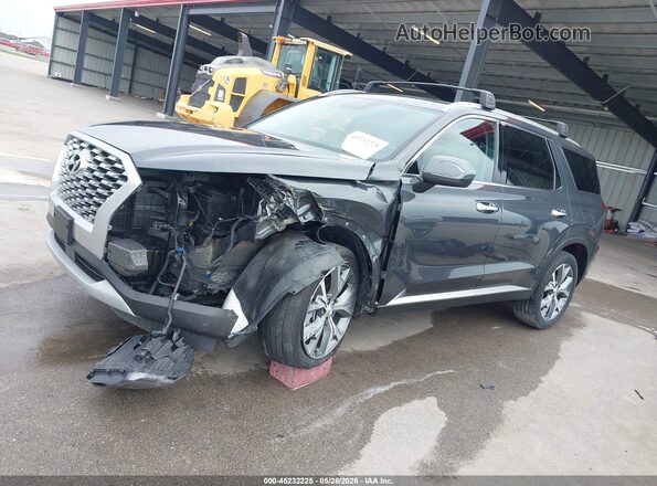 KM8R4DHE5MU191167 2021 HYUNDAI PALISADE Gray 
