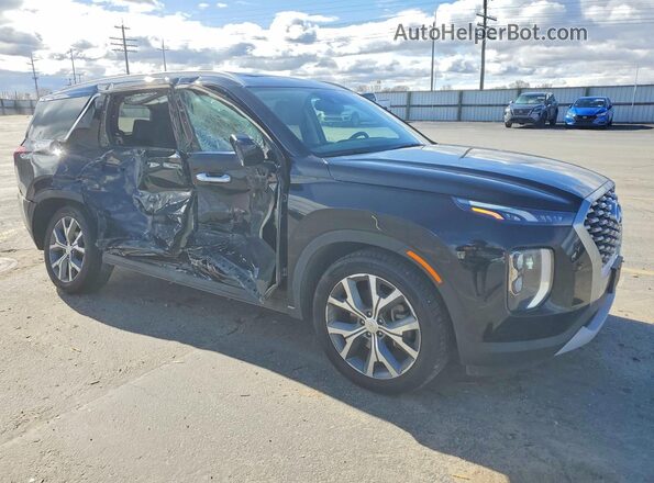 KM8R4DHEXMU245269 2021 HYUNDAI PALISADE Black Առջևի աջ