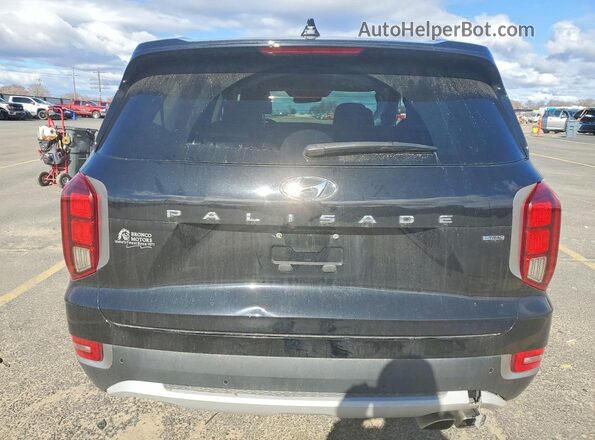 KM8R4DHEXMU245269 2021 HYUNDAI PALISADE Black Հետևի տեսք