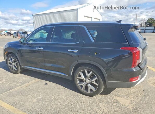 KM8R4DHEXMU245269 2021 HYUNDAI PALISADE Black Հետևի ձախ