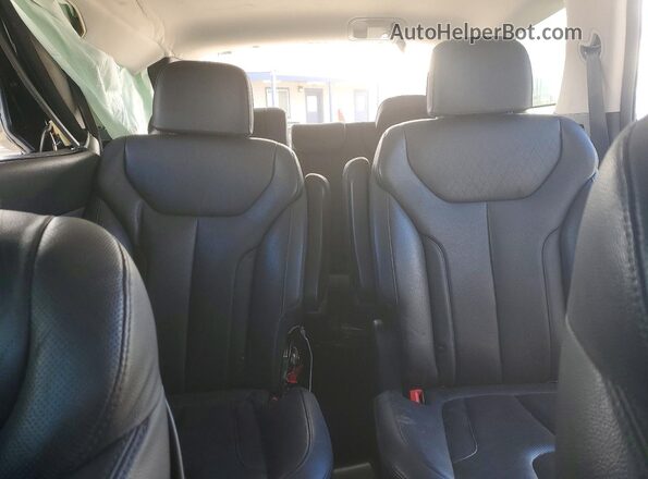 KM8R4DHEXMU245269 2021 HYUNDAI PALISADE Black Հետևի նստատեղերի տեսք