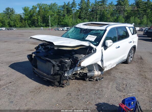 KM8R4DHEXMU253288 2021 HYUNDAI PALISADE White Przód lewy