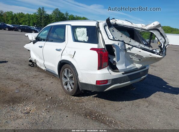 KM8R4DHEXMU253288 2021 HYUNDAI PALISADE White Tył lewy