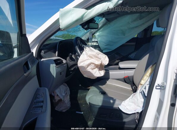 KM8R4DHEXMU253288 2021 HYUNDAI PALISADE White Widok wnętrza z przodu