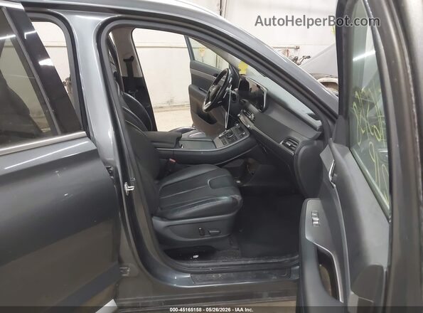 KM8R4DHEXMU306118 2021 HYUNDAI PALISADE Gray წინა სალონის ხედი