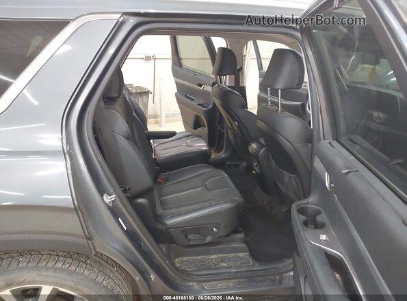 KM8R4DHEXMU306118 2021 HYUNDAI PALISADE Gray VIN კოდის სტიკერის ხედი