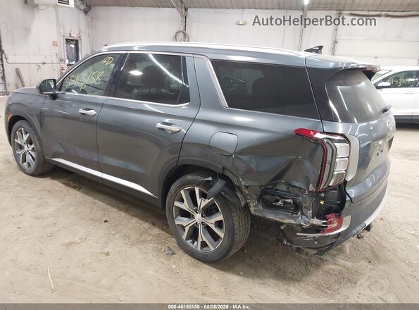 KM8R4DHEXMU306118 2021 HYUNDAI PALISADE Gray უკანა მარცხენა