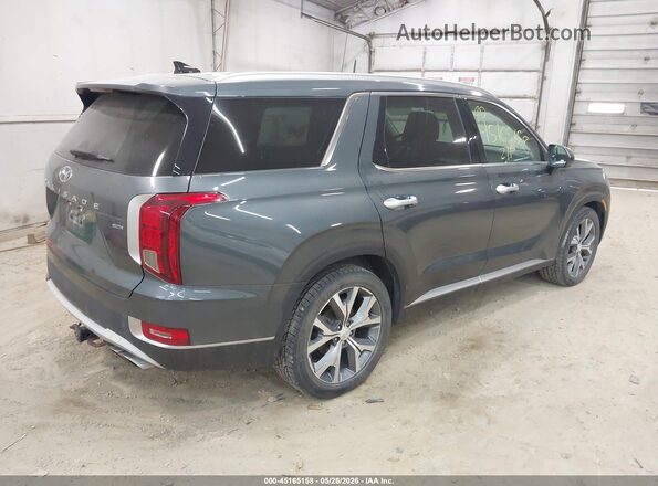 KM8R4DHEXMU306118 2021 HYUNDAI PALISADE Gray უკანა მარჯვენა