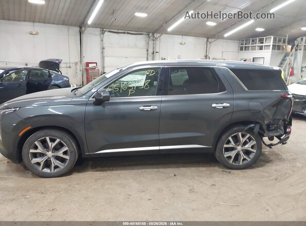 KM8R4DHEXMU306118 2021 HYUNDAI PALISADE Gray სალონის 360-გრადუსიანი ხედი