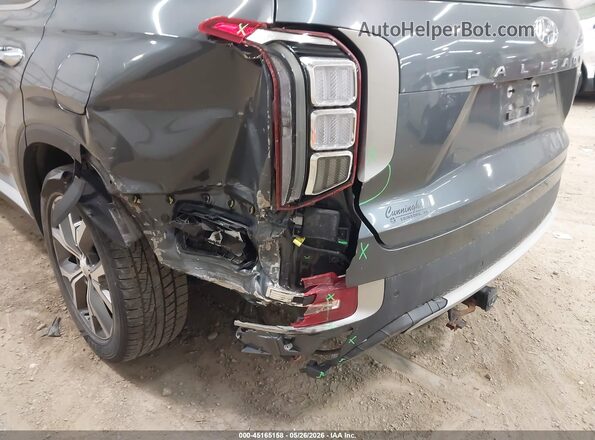 KM8R4DHEXMU306118 2021 HYUNDAI PALISADE Gray 