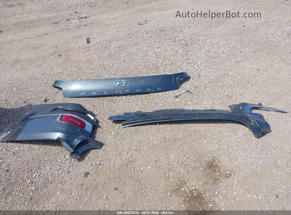 KM8R4DHEXNU408603 2022 HYUNDAI PALISADE Gray Սարքավորումների վահանակի տեսք
