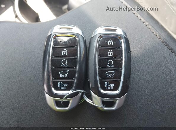KM8R4DHEXNU408603 2022 HYUNDAI PALISADE Gray Առջևի վահանակի տեսք