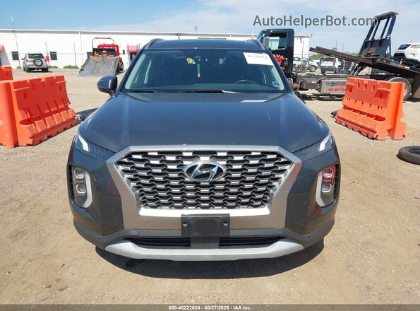 KM8R4DHEXNU408603 2022 HYUNDAI PALISADE Gray Սալոնի հետևի տեսք