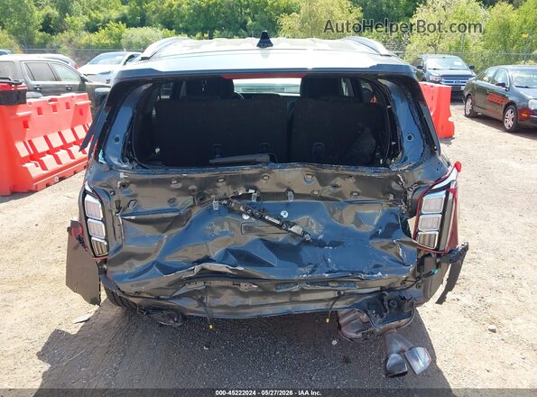 KM8R4DHEXNU408603 2022 HYUNDAI PALISADE Gray 