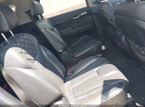 KM8R54HE1MU256528 2021 HYUNDAI PALISADE Black Vista de la etiqueta del VIN