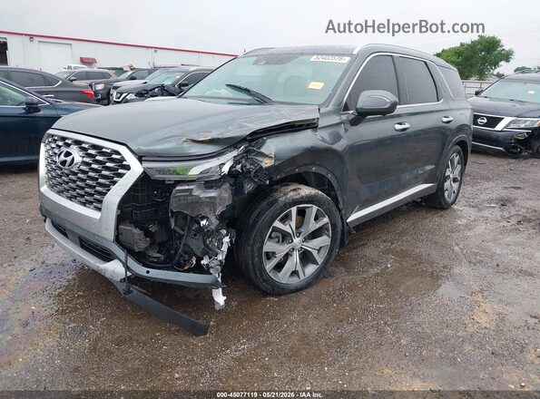 KM8R54HE3NU451578 2022 HYUNDAI PALISADE Gray Передня ліва чверть