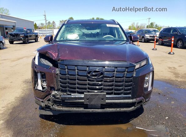 KM8R5DGE7PU622756 2023 HYUNDAI PALISADE Burgundy 