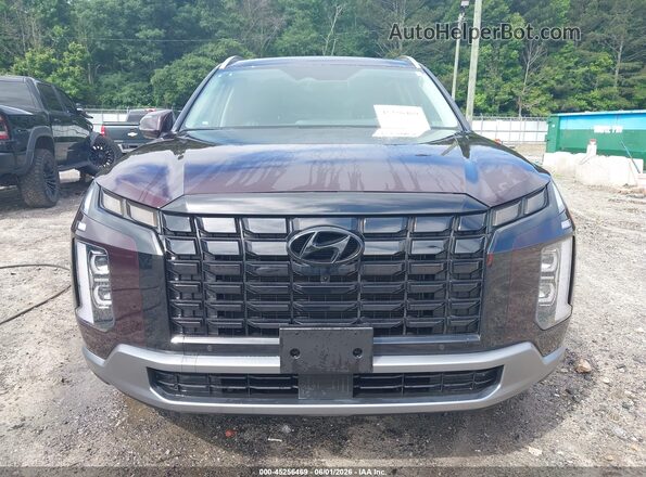 KM8R5DGE7RU770103 2024 HYUNDAI PALISADE Burgundy Widok wnętrza z tyłu