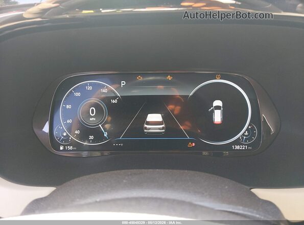 KM8R5DHE0LU172053 2020 HYUNDAI PALISADE Black Հետևի նստատեղերի տեսք