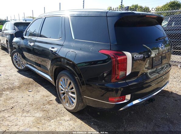 KM8R5DHE0LU172053 2020 HYUNDAI PALISADE Black Հետևի ձախ