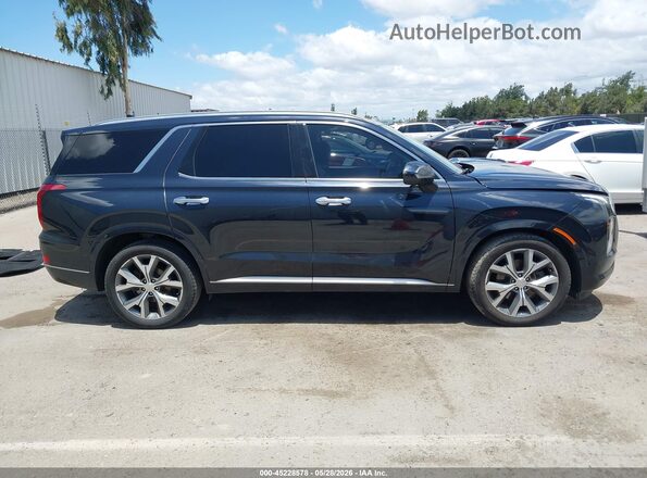KM8R5DHE0MU233726 2021 HYUNDAI PALISADE Dark Blue Widok wnętrza z tyłu