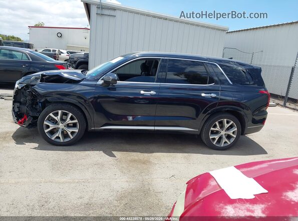 KM8R5DHE0MU233726 2021 HYUNDAI PALISADE Dark Blue Widok wnętrza 360 stopni