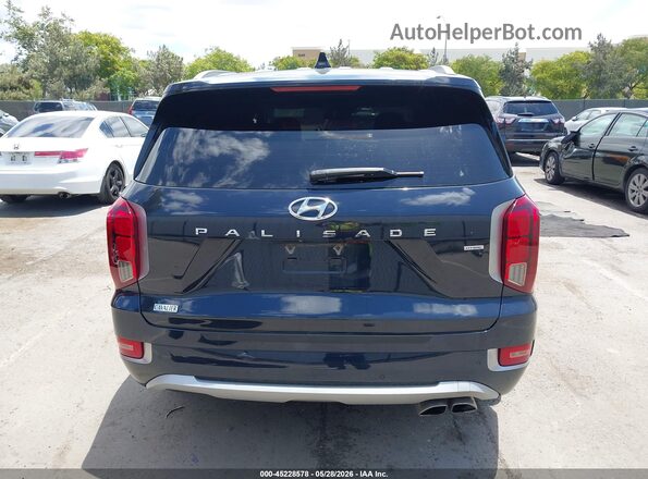 KM8R5DHE0MU233726 2021 HYUNDAI PALISADE Dark Blue 