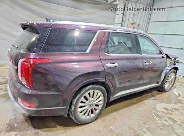 KM8R5DHE1LU148280 2020 HYUNDAI PALISADE Красный Задняя правая четверть