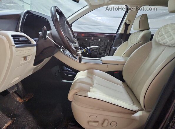 KM8R5DHE1LU148280 2020 HYUNDAI PALISADE Красный Вид салона спереди