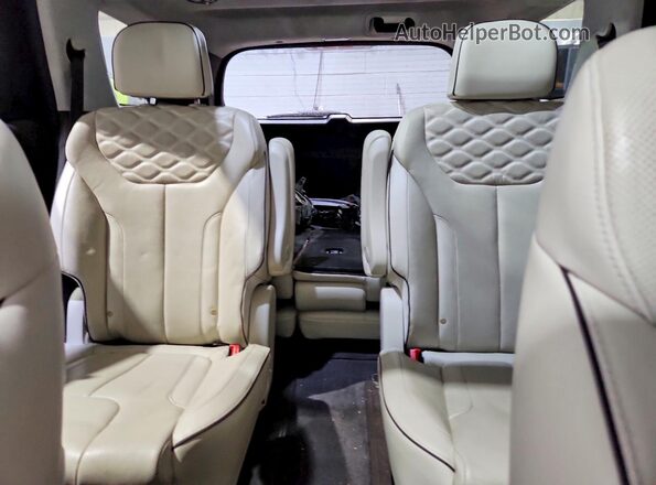 KM8R5DHE1LU148280 2020 HYUNDAI PALISADE Красный Вид задних сидений