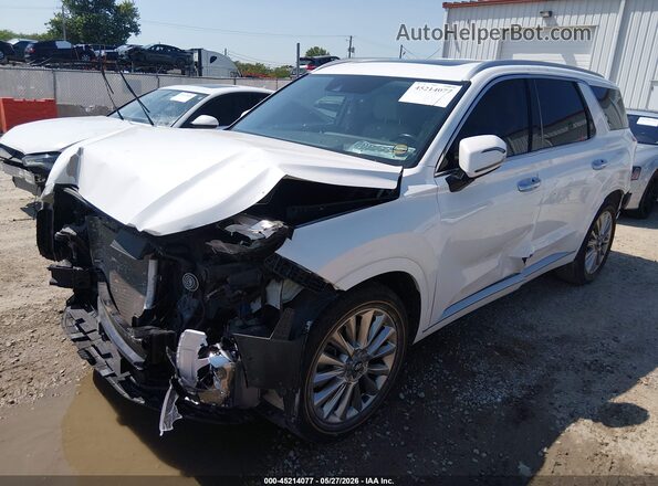KM8R5DHE2LU096108 2020 HYUNDAI PALISADE Белый Передняя левая четверть