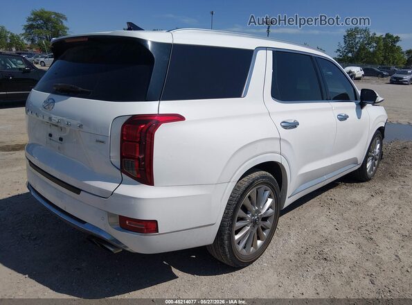 KM8R5DHE2LU096108 2020 HYUNDAI PALISADE Белый Задняя правая четверть