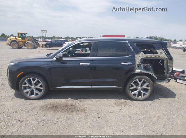 KM8R5DHE3MU176129 2021 HYUNDAI PALISADE Dark Blue 