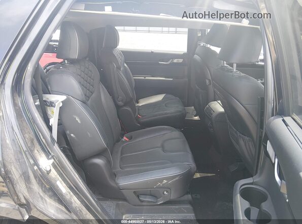 KM8R5DHE3MU176129 2021 HYUNDAI PALISADE Dark Blue Vista de la etiqueta del VIN