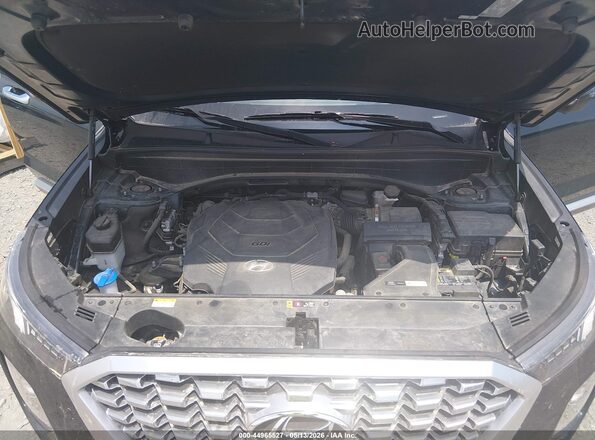 KM8R5DHE3MU176129 2021 HYUNDAI PALISADE Dark Blue Vista trasera