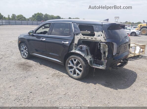 KM8R5DHE3MU176129 2021 HYUNDAI PALISADE Dark Blue Trasero izquierdo