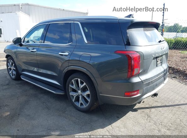 KM8R5DHE4MU177757 2021 HYUNDAI PALISADE Black უკანა მარცხენა