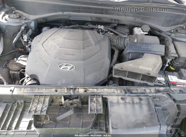 KM8R5DHE4MU177757 2021 HYUNDAI PALISADE Black უკანა ხედი