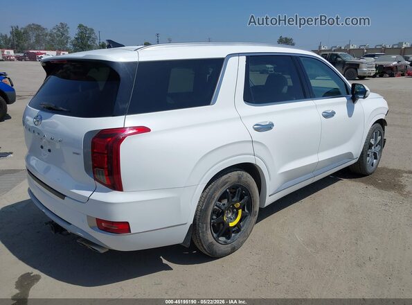 KM8R5DHE4MU277387 2021 HYUNDAI PALISADE White Հետևի աջ