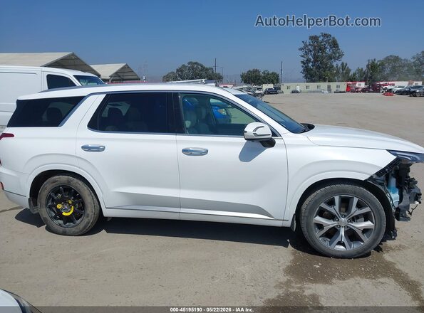 KM8R5DHE4MU277387 2021 HYUNDAI PALISADE White Սալոնի հետևի տեսք